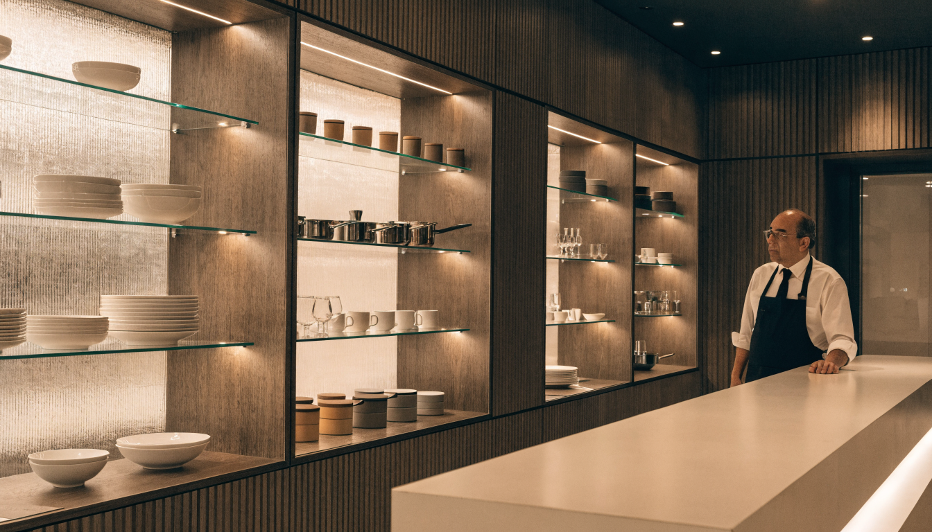 Modern Dubai retail showroom representing a commercial trade licence