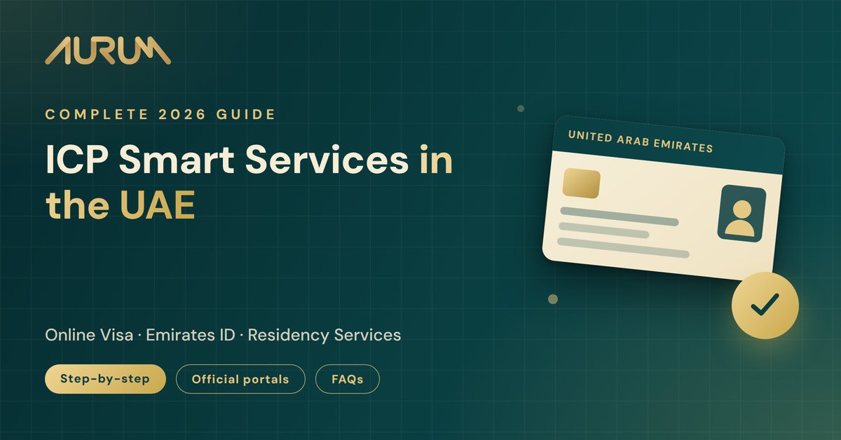 ICP Smart Services in UAE: Complete Guide to Online Visa, Emirates ID & Residency Services