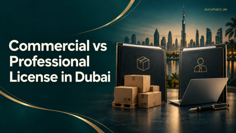Commercial vs Professional License in Dubai